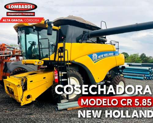 New Holland CR5.85 Importado de Brasil + Impuestos
