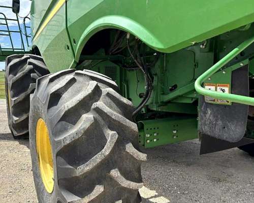 John Deere S670 Americana IVA Incluido, con Draper 635fd.