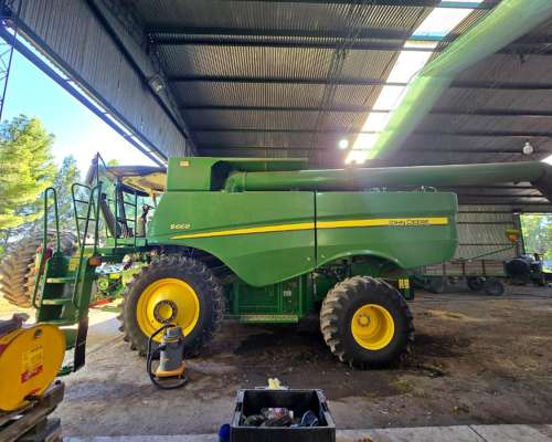 John Deere S660 SD 635f Caracol 6500m. 4800r. Piloto