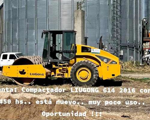 Compactador 14 Toneladas Liugong 614 Pata de Cabra 2016