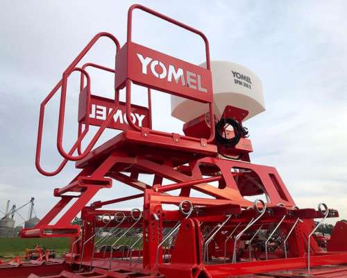Sembradora/fertilizadora Yomel - Spin 300 - Electrica