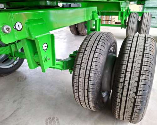 Acoplado Metalfor 4tn C/duales - Barandas Volcables - Lona