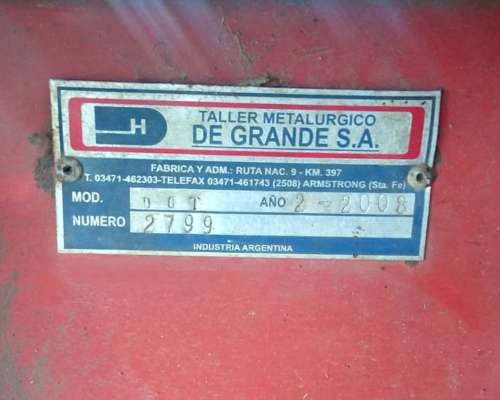 Vendo Cosechadora Claas Mega 370