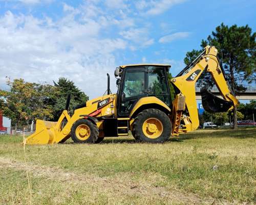 Retroexcavadora Caterpillar 416 F2 4X4 A/A y 3era VIA