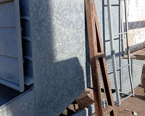Comedero Móvil 6mts Chapa Galvanizada