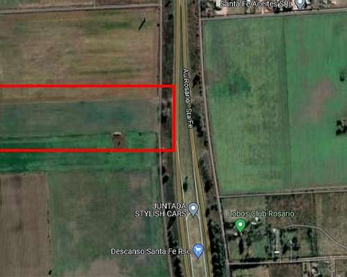 Campo en Venta Sobre Autopista Rosario - Santa FE