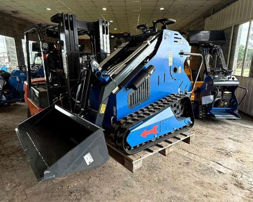 Mini Pala Orugas de Goma Todo Terreno Compacta