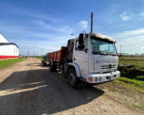 Mercedes Benz 1720 Volcadora + Hidrogrua