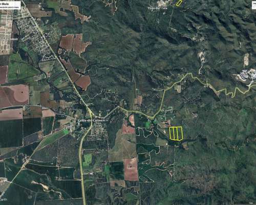 Oportunidad - Macrolotes en Falda del Carmen - con Vista