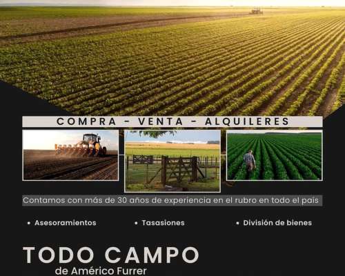 Campo Mixto en Venta - Zona San Justo STA FE