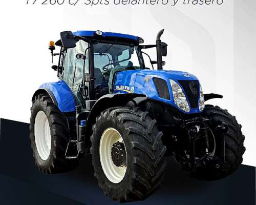 New Holland T7 260 Importado C/ 3p Delantero