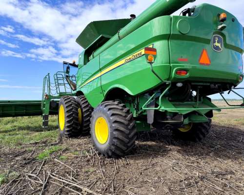 Cosechadora John Deere S670, año 2016
