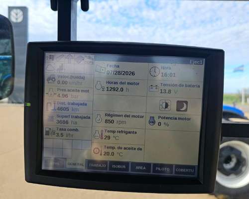 Tractor NH T.245 año 2025 1200horas Impecable