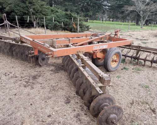 Rastra de Disco Desencontrada 44 Platos, Crucianelli.