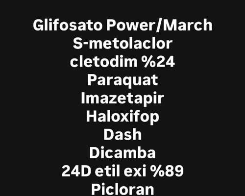 Vendo Herbicidas, Insecticidas, Funguicidas y Coadyuvantes