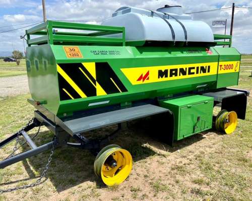 Acoplado Tanque Combinado Mancini 3000lts - Disponible