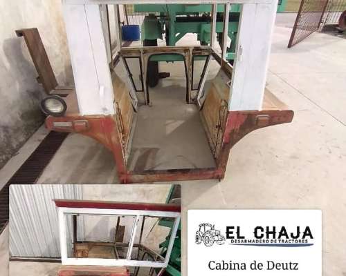 Cabina Deutz 1175 con Todos SUS Vidrios
