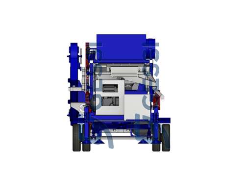Clasificadora Móvil Modelo a Explosión - 14-20 Tn/h