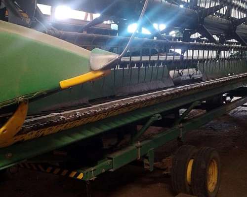 John Deere 9670 STS 635fd Piloto y Mapeo