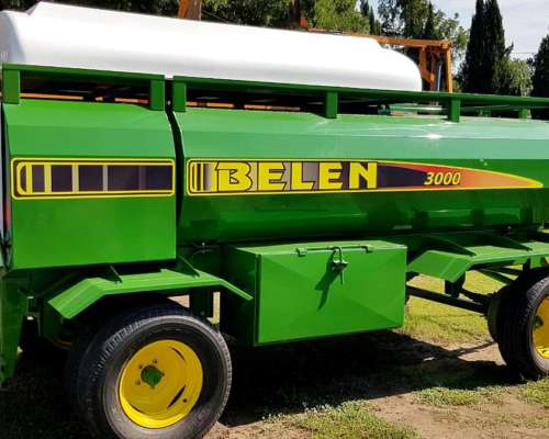 Acoplado Tanque Belen de 3000 Litros Full
