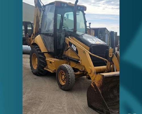 Pala y Retro Caterpillar 414e (id799)