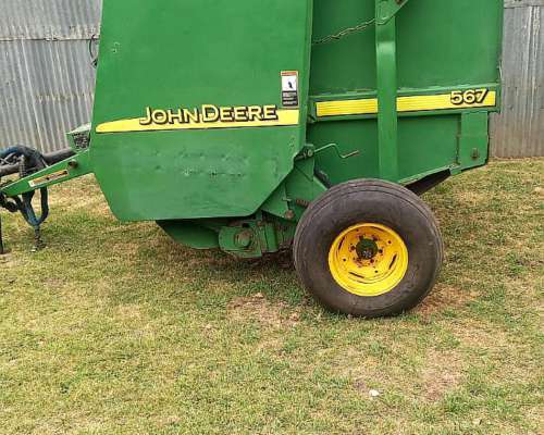 Rotoenfardadora John Deere 567 año 2008/09