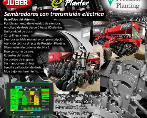 Sembradoras Juber Planter - Precision Planting