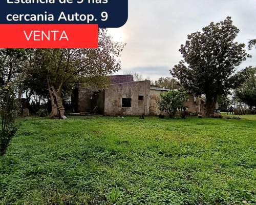 Campo de 9 Hectáreas en San Nicolás