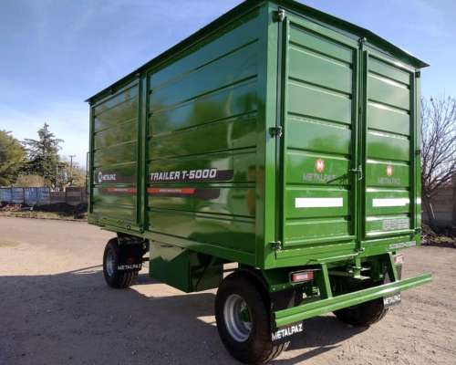 Acoplado Tanque Taller Metalpaz de 5000 Lts y 4,5 Mts