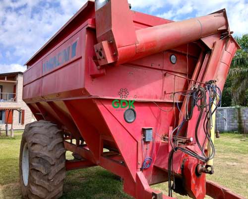 Tolva Autodescargable 14 TN C/ Sobre Baranda 16. Mancini.