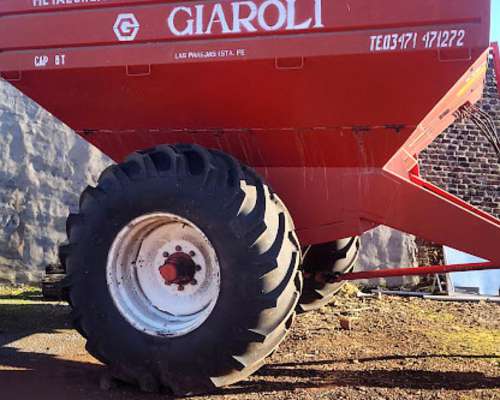 Tolva Autodescargable Giaroli de 8tn C/balanza