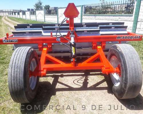 Rolo Triturador de Rastrojos Secman 3mts Modelo M-3000/117