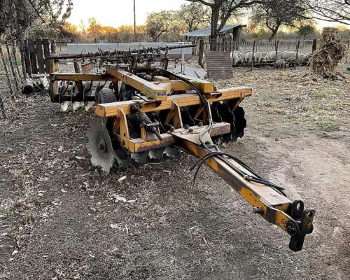Rastra Agrometal de Tiro Excéntrico de 20 Discos