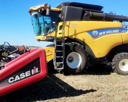 New Holland CR 6.80 con Drapper MC Don