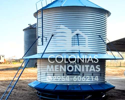 Silos Comedero Base Reforzada - Colonias Menonitas