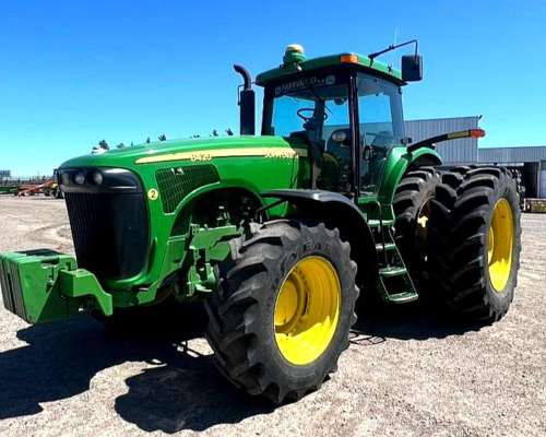 Tractor John Deere 8420, año 2005
