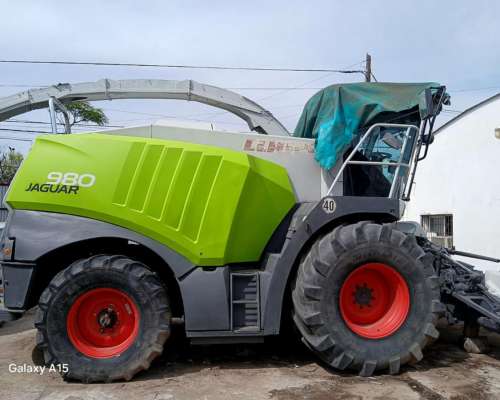 Claas Jaguar 980, con RU 750