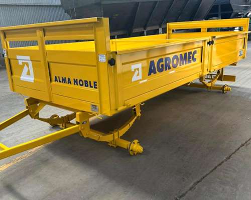 Acoplado Rural 4 Toneladas con Barandas Agromec