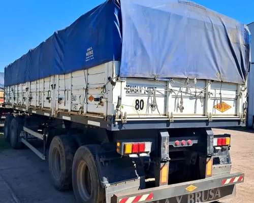 Acoplado Volcador Bilateral 4 Ejes Sola y Brusa año 2022