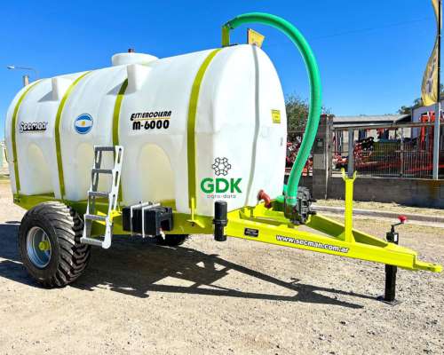 Estiercolera con Bomba Lobular M-6000 Lts. Secman