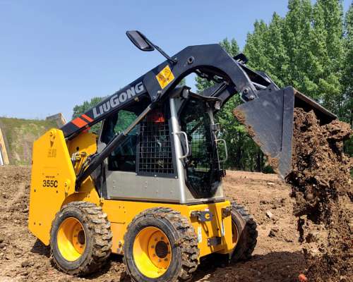Minicargadora Liugong CLG 355c