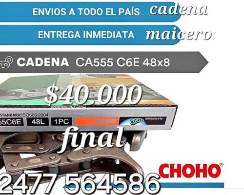 Roller Aliviador a 45 Grados y Cadenas Maiceros .talon a R