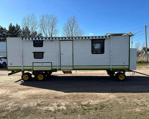 Casilla Rural PPG 8.00 X 2.60 con Taller para 4 Personas