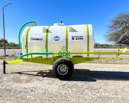 Estiercolera con Bomba Lobular M-6000 Lts. Secman