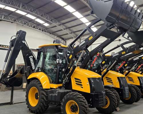Retroexcavadora Europea Cukurova 884 con Plan Agro