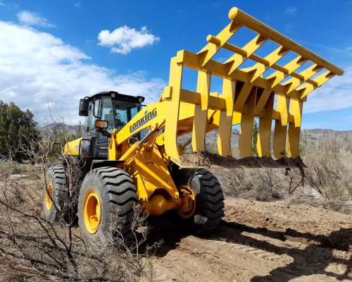 Rastrillo Frontal para Cargadoras