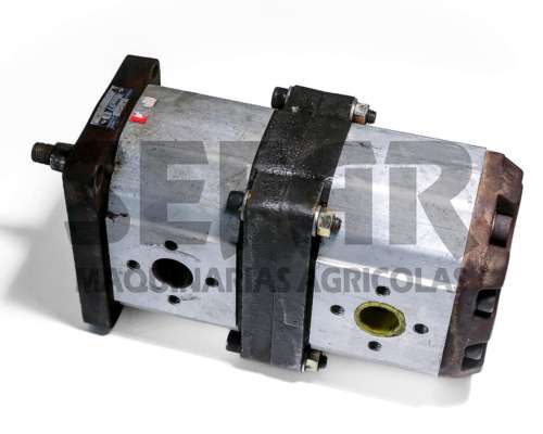 Bomba 52+52(tapa Lisa)izq Eje Conico/repuestos Pla