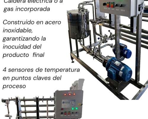 Pasteurizador de Huevos Desde 300 Litros/hora