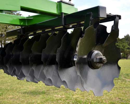 Rastra de Discos de Tiro Excéntrico Transportable - 75/80 Kg