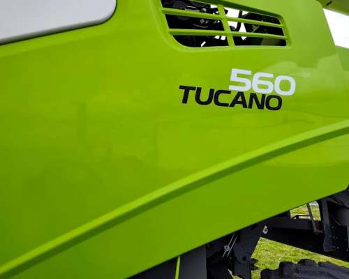 Claas Tucano 560, con Plat de 30pies
